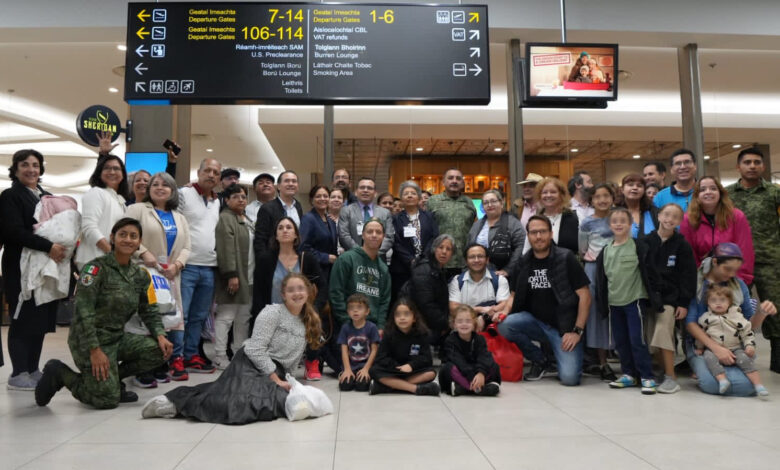 Mexicanos que viene de Israel representa vidas salvadas: SRE