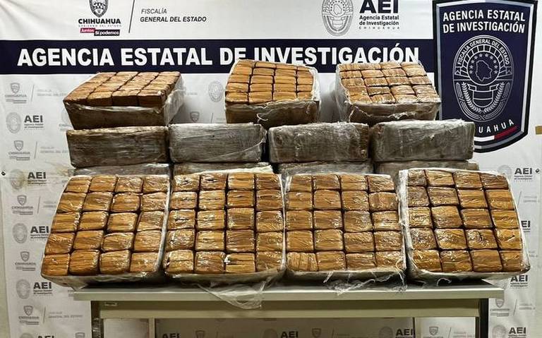 Mariguana y cristal, las drogas más decomisadas por la FGE en Juárez durante el 2023