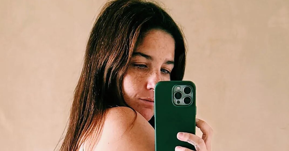 Juana Repetto apuntó contra sus haters y mostró cómo está su cuerpo a dos semanas del parto: “Tengo otras prioridades”